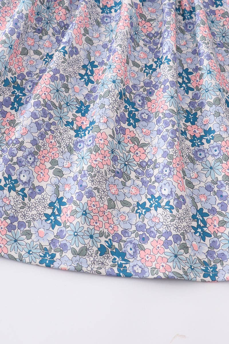 Rainbow Sun Embroidery Dress